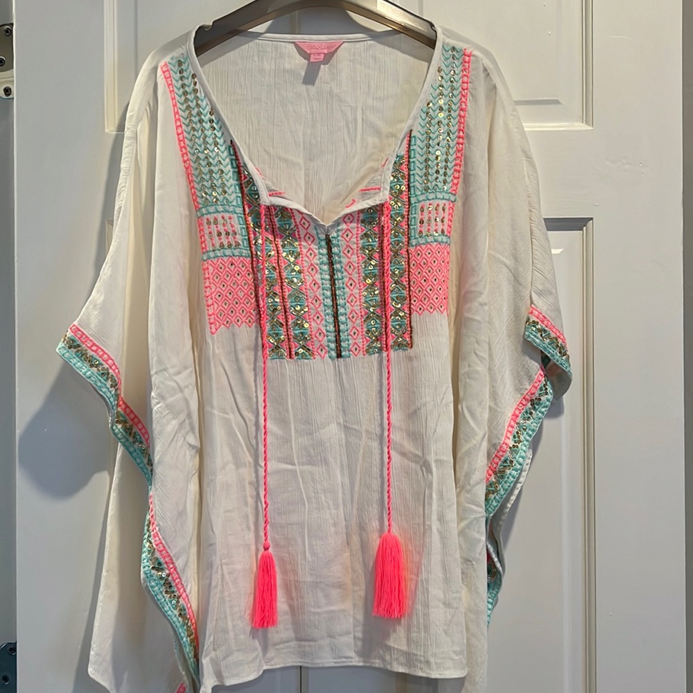 Lilly Pulitzer Lucinda Caftan Size L/XL